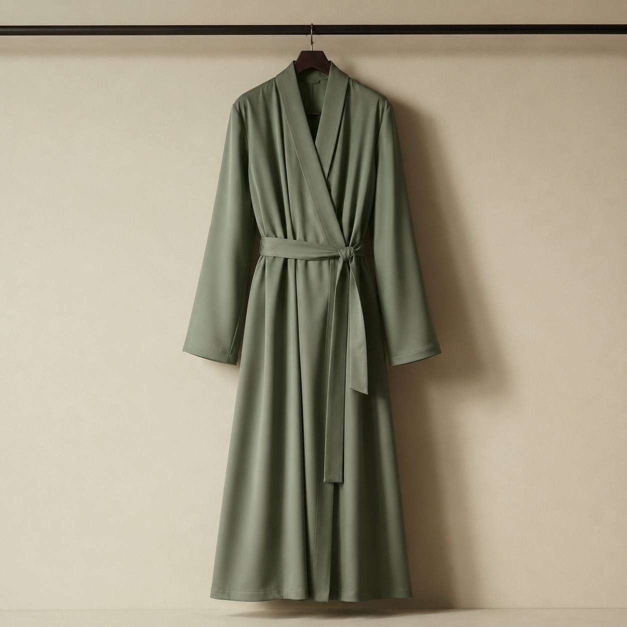 Quantock belted robe — Abayas & Robes by RUQYAH. product photograph on a white background.