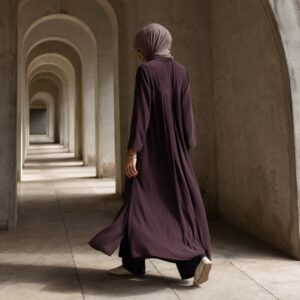Granta column dress — Long Dresses by RUQYAH. worn by a model.