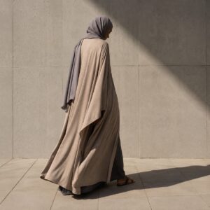 Selborne rectangular shawl — Shawls & Headscarves by RUQYAH. worn by a model.