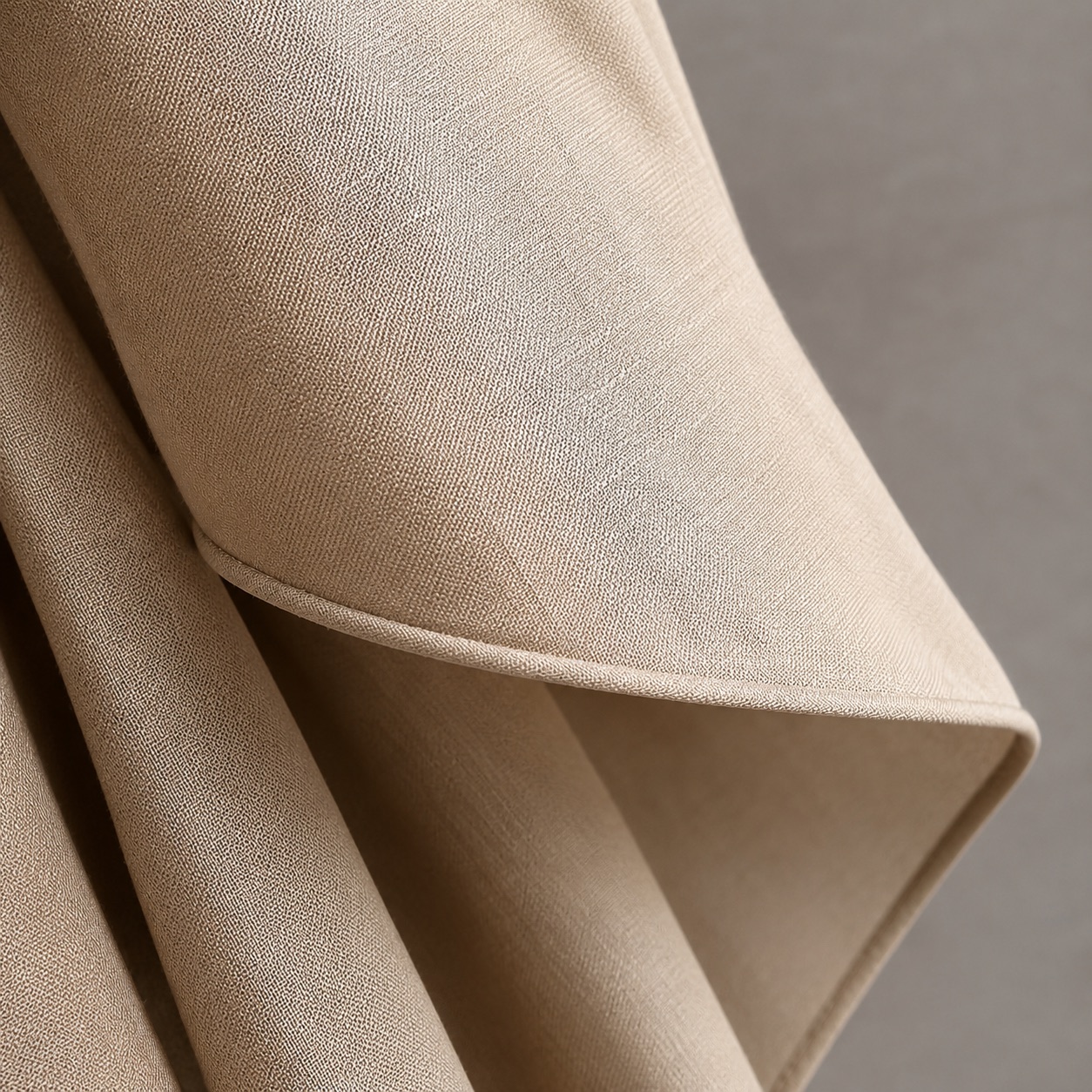 Nettlebed rectangular shawl — Shawls & Headscarves by RUQYAH. close detail of the fabric and finish.