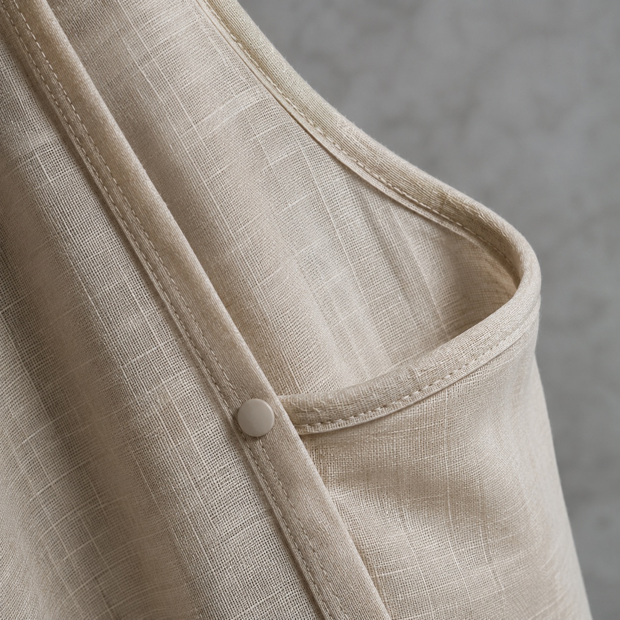 Nettlebed kaftan tunic — Tunics & Overtops by RUQYAH. close detail of the fabric and finish.