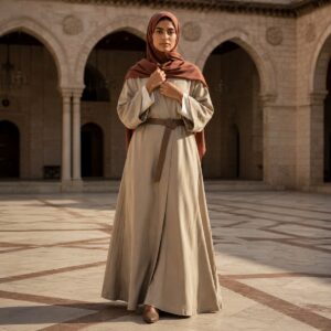 Cotswold kaftan tunic Tunics & Overtops. modelled, front view.