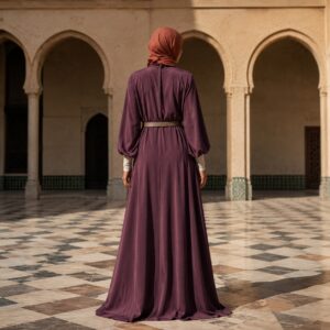 Holloway longline tunic — Tunics & Overtops by RUQYAH. worn by a model.