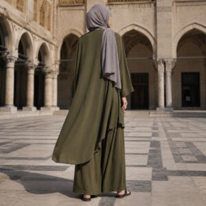 Orford palazzo co-ord — Trouser Sets by RUQYAH. worn by a model.