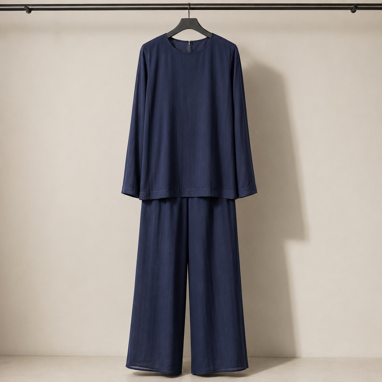 Dunwich wide-leg trouser set — Trouser Sets by RUQYAH. product photograph on a white background.