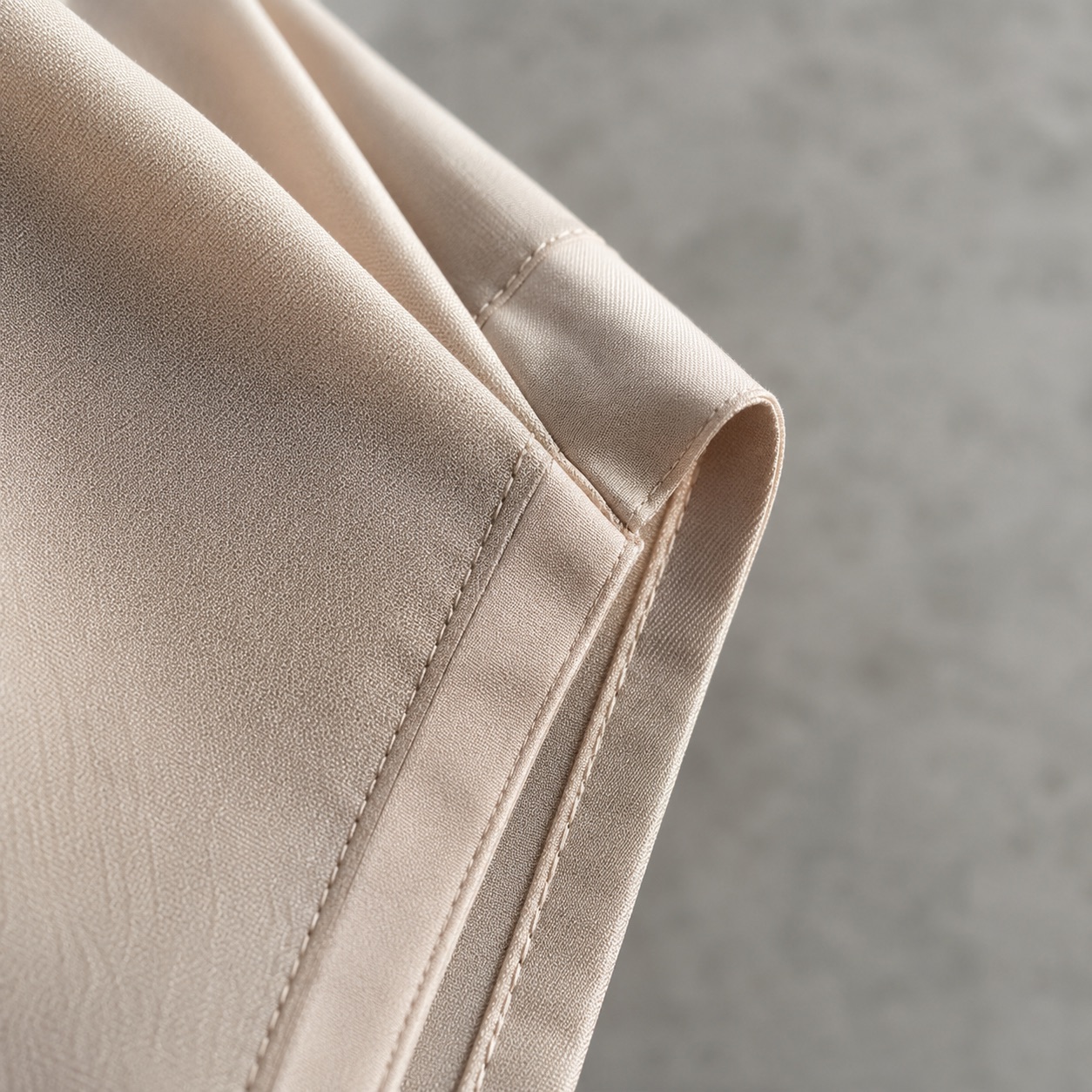 Wyndale wide-leg trouser set — Trouser Sets by RUQYAH. close detail of the fabric and finish.