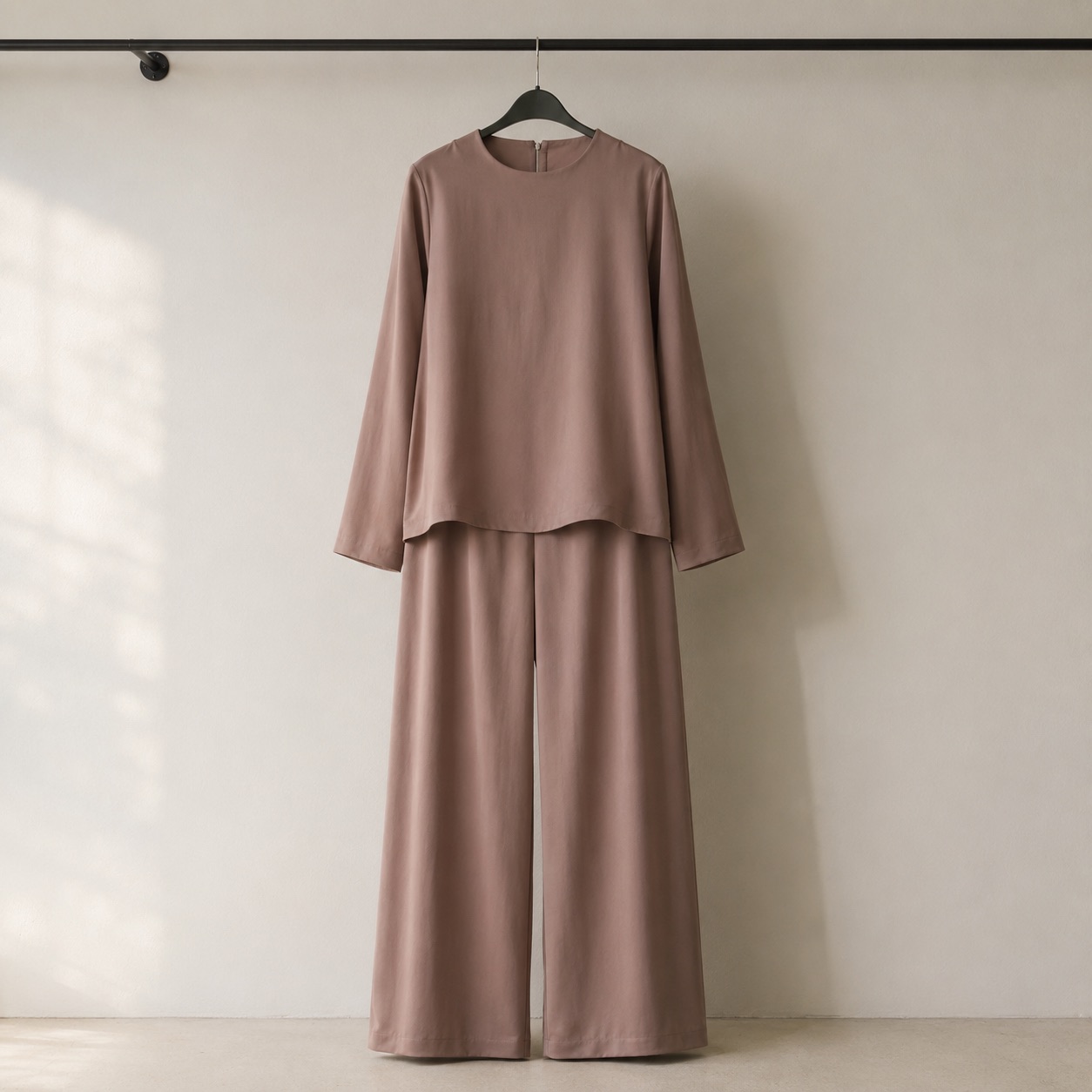 Wyndale wide-leg trouser set — Trouser Sets by RUQYAH. product photograph on a white background.