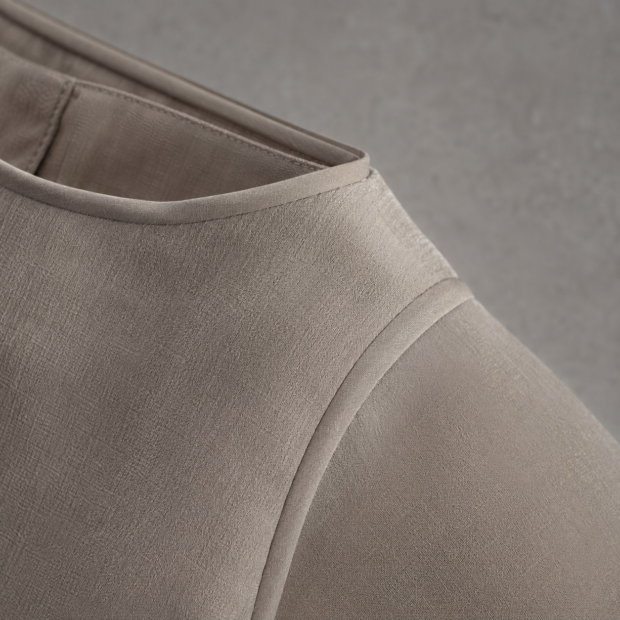 Granta wide-leg trouser set — Trouser Sets by RUQYAH. close detail of the fabric and finish.