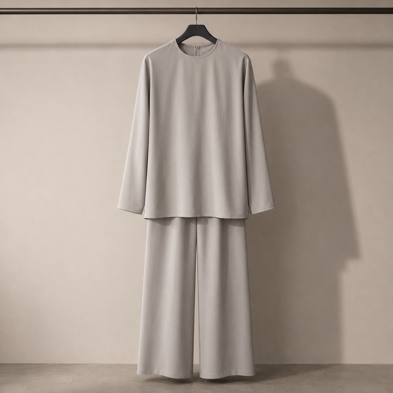 Granta wide-leg trouser set — Trouser Sets by RUQYAH. product photograph on a white background.