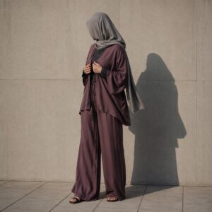 Lindisfarne palazzo co-ord — Trouser Sets by RUQYAH. worn by a model.