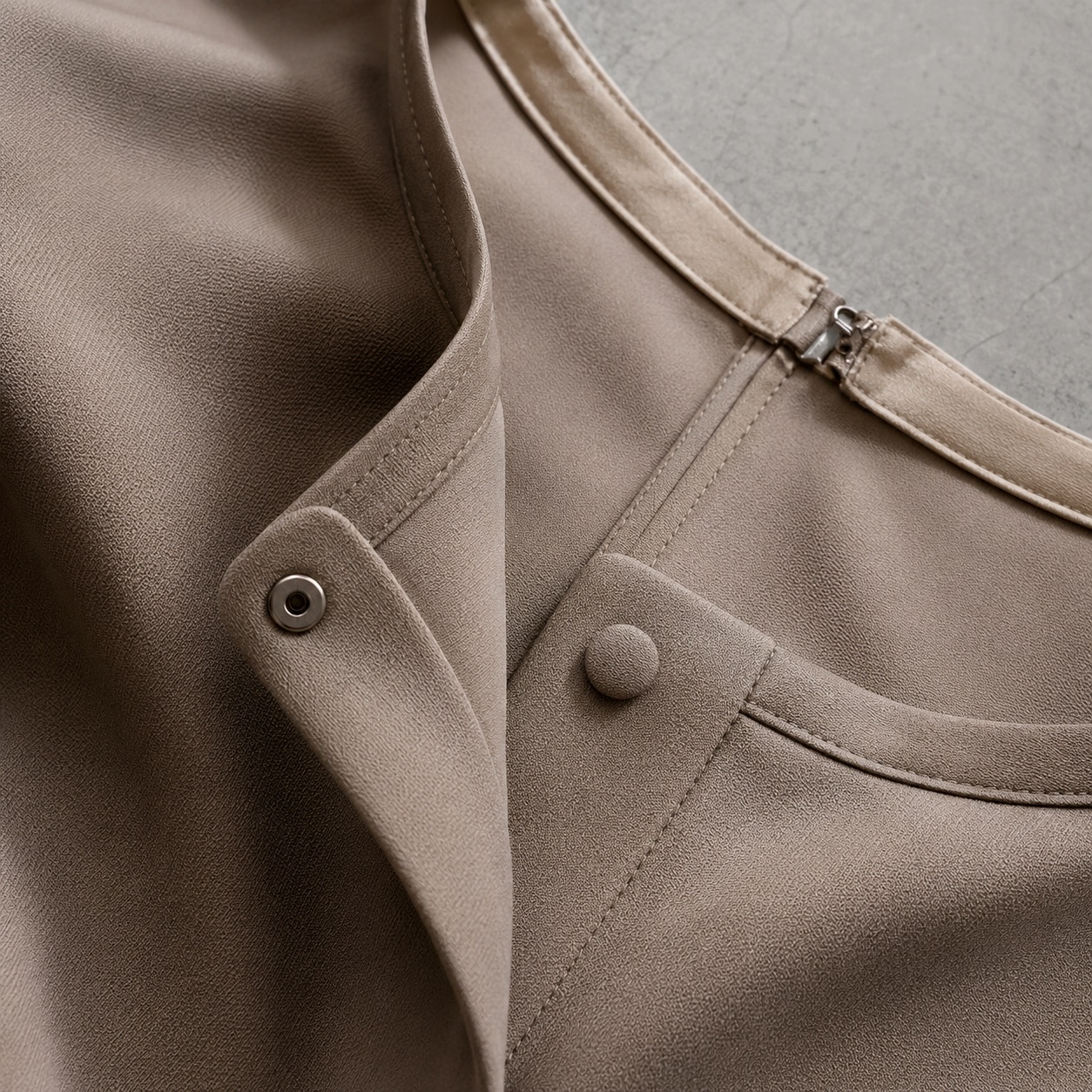 Orford wide-leg trouser set — Trouser Sets by RUQYAH. close detail of the fabric and finish.